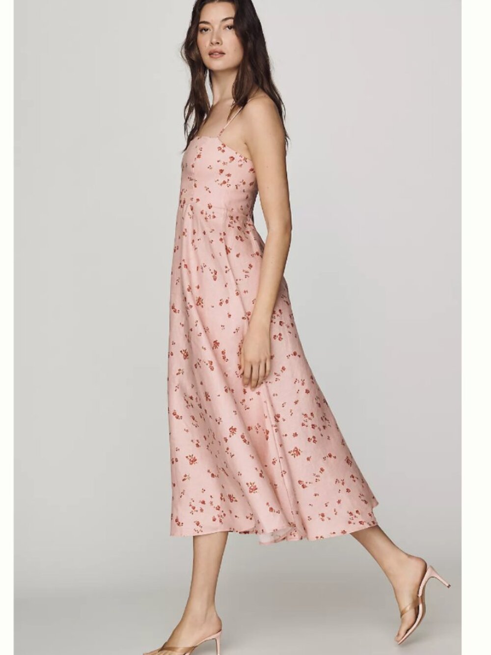 Reformation Monette Strapless Midi Dress - Noelia - Picture 2 of 10